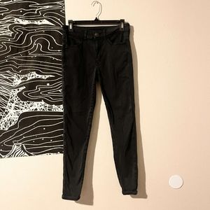 American Eagle Faded Black Jeggings